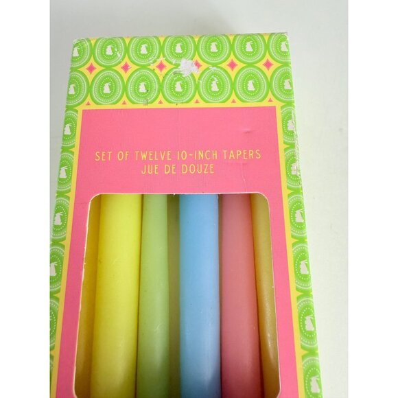 Williams Sonoma Tiny Taper Candles Set of 12 Hand Dipped 10" USA Paraffin Wax - Picture 7 of 7